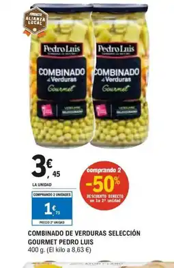 E.Leclerc Combinado de verduras selección gourmet pedro luis oferta