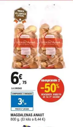 E.Leclerc Magdalenas anaut oferta