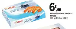 E.Leclerc Langostino cocido 24/32 eliges oferta