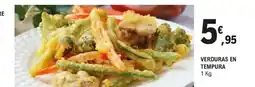 E.Leclerc Verduras en tempura oferta