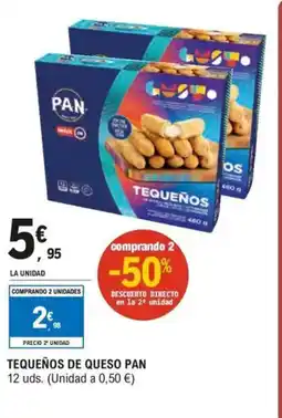 E.Leclerc Tequeños de queso pan oferta