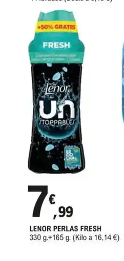 E.Leclerc Lenor perlas fresh oferta