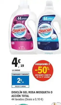 E.Leclerc Disiclín gel rosa mosqueta acción total oferta