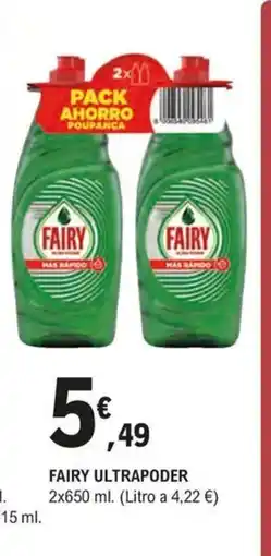 E.Leclerc Fairy ultrapoder oferta