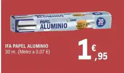 E.Leclerc Ifa papel aluminio oferta