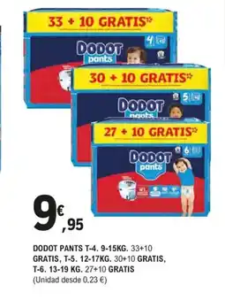 E.Leclerc Dodot pants oferta