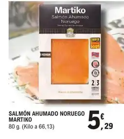 E.Leclerc Salmón ahumado noruego martiko oferta