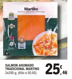 E.Leclerc Salmon ahumado tradicional martiko oferta