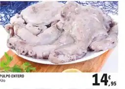 E.Leclerc Pulpo entero oferta