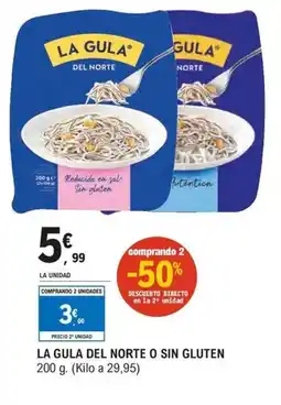 E.Leclerc La gula del norte o sin gluten oferta