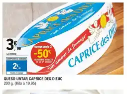 E.Leclerc Queso untar caprice des dieuc oferta