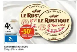 E.Leclerc Camembert rustique oferta