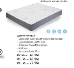 E.Leclerc Colchon visco bari oferta
