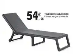 E.Leclerc Tumbona plegable dream oferta