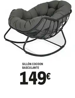 E.Leclerc Sillón cocoon basculante oferta