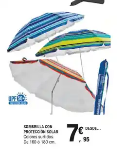 E.Leclerc Sombrilla con protección solar oferta