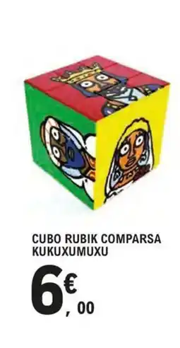 E.Leclerc Cubo rubik comparsa kukuxumuxu oferta