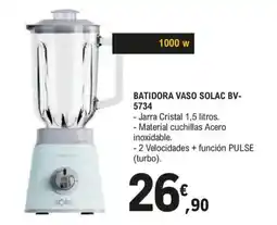 E.Leclerc Batidora vaso solac bv- 5734 oferta