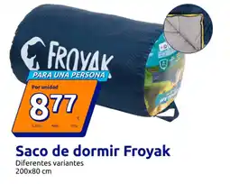 Action FROYAK Saco de dormir oferta