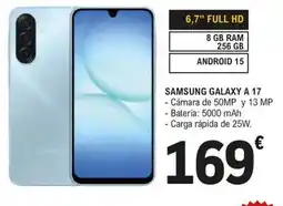 E.Leclerc Samsung galaxy a 17 oferta