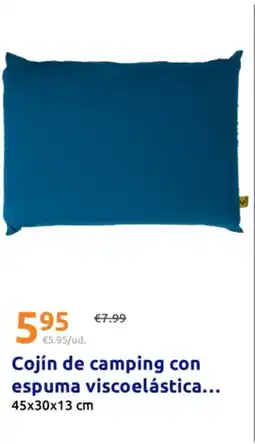 Action Cojín de camping con espuma viscoelástica... oferta