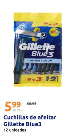 Action GILLETTE Blue3 Cuchillas de afeitar oferta