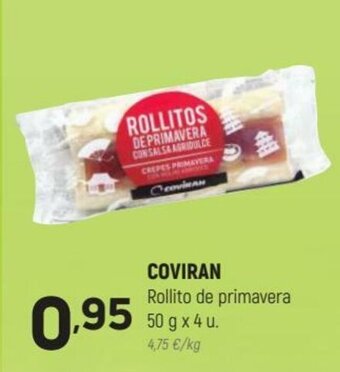 Coviran Coviran Rollito de Primavera 50 g x 4 u. oferta
