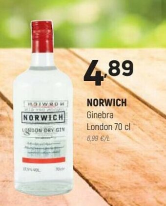 Coviran Norwich Ginebra London 70 cl oferta