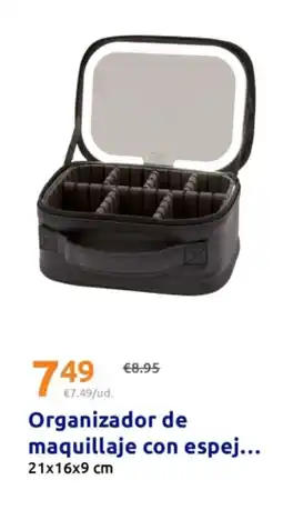 Action Organizador de maquillaje con espej... oferta