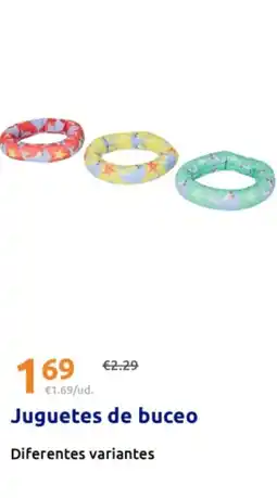 Action Juguetes de buceo oferta