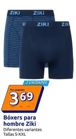 Action ZIKI Bóxers para hombre oferta