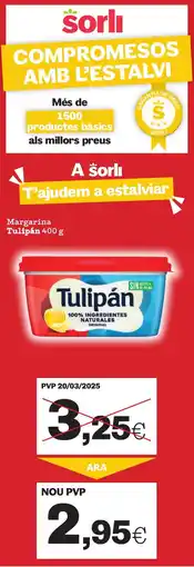 Sorli TULIPAN Margarina oferta