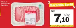 Sorli Llom de porc tallat familiar oferta