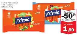 Sorli KRISSIA Bastonets normals o 0% calories oferta