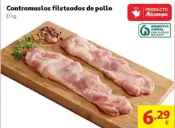 Alcampo Contramuslos fileteados 4-6 uds. de pollo auchan oferta