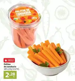 Alcampo Auchan - palitos de zanahoria oferta