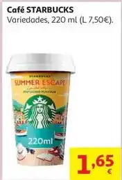 Alcampo Discoveries caramelo macchiato starbucks 220ml oferta