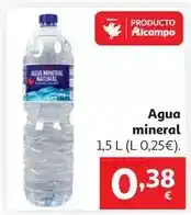 Alcampo Auchan - agua mineral oferta