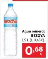 Alcampo Agua mineral bezoya 1,5 l oferta