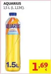 Alcampo Beb.dep. naranja zero aquarius pet 1,5 l oferta