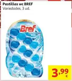 Alcampo Colg. wc bref blue activ hygiene 3x50g oferta