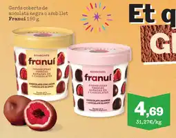 Sorli FRANUI Gerds coberts de xocolata negra o amb llet oferta