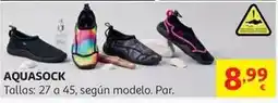 Alcampo Fdr-aquasock mujer#negro/fuxia oferta