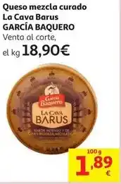 Alcampo García baquero - queso mezcla curado la cava barus oferta