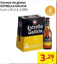Alcampo Estrella galicia - cerveza sin gluten oferta
