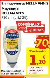 Alcampo Hellmann's - mayonesa oferta