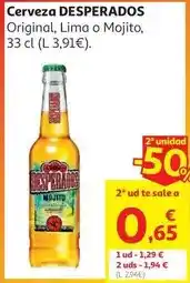 Alcampo Desperados - cerveza oferta