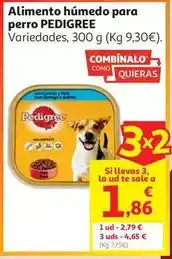 Alcampo Pedigree - alimento humedo para perro oferta