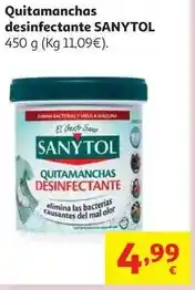 Alcampo Sanytol - quitamanchas desinfectante oferta