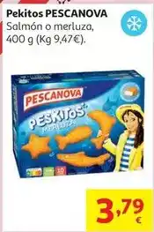 Alcampo 10 peskitos de merluza pescanova 400g oferta